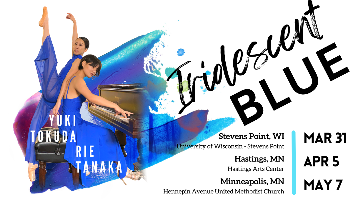 Iridescent Blue at Hastings Arts Center,&nbsp;4/5/22