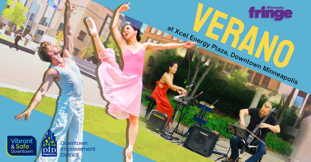 “VERANO” – Outdoor Dance and Music Performance at Xcel Energy Plaza, 8/4 & 8/18/22