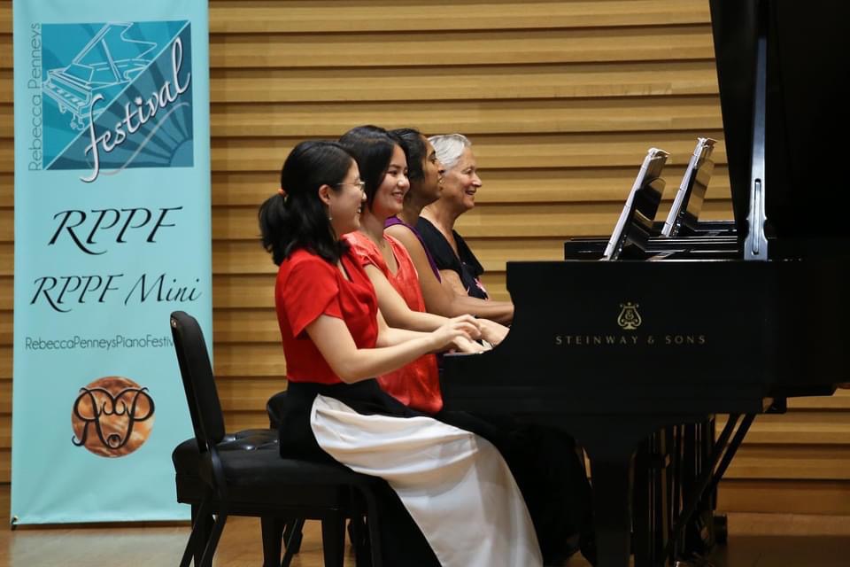 “8 Hands Piano Extravaganza” with Rebecca Penneys at RPPF,&nbsp;7/17/22