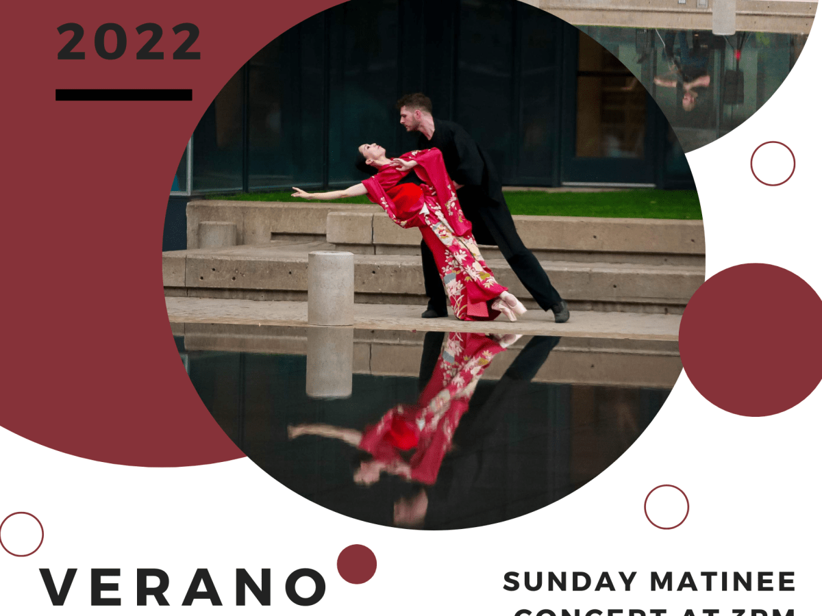VERANO – SUNDAY Matinee Concert at Hastings Arts Center,&nbsp;11/13/22